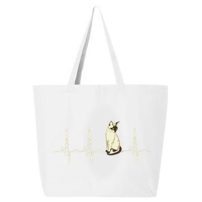 Siamese Cat Siamese Cat Heartbeat 25L Jumbo Tote