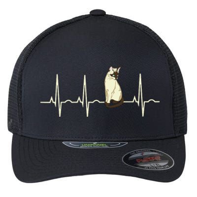 Siamese Cat Flexfit Unipanel Trucker Cap