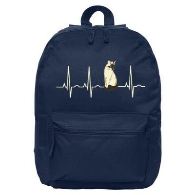 Siamese Cat 16 in Basic Backpack