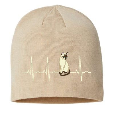 Siamese Cat Sustainable Beanie