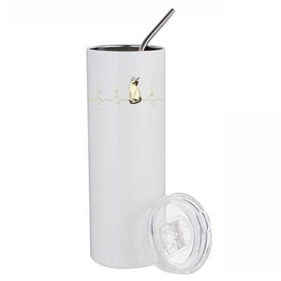 Siamese Cat Stainless Steel Tumbler