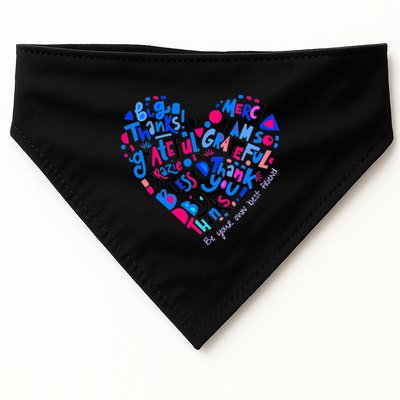 Self Care Self Love Gift USA-Made Doggie Bandana