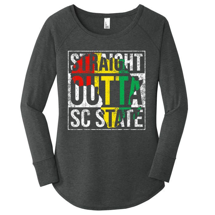 South Carolina Sc Vintage State Retro 125th Birthday Women's Perfect Tri Tunic Long Sleeve Shirt