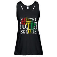 South Carolina Sc Vintage State Retro 125th Birthday Ladies Essential Flowy Tank