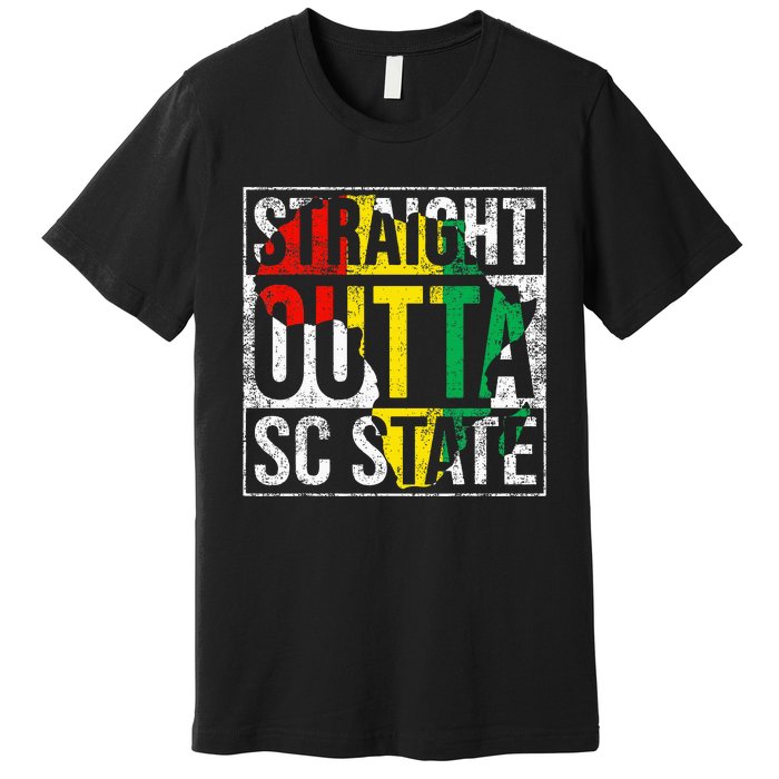 South Carolina Sc Vintage State Retro 125th Birthday Premium T-Shirt