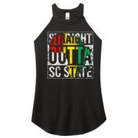 South Carolina Sc Vintage State Retro 125th Birthday Women's Perfect Tri Rocker Tank