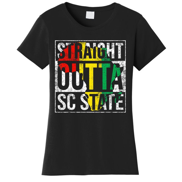 South Carolina Sc Vintage State Retro 125th Birthday Women's T-Shirt