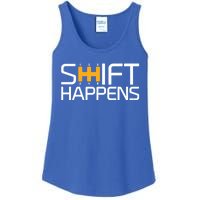 Sports Cars Street Racing Shift Happens Race Car Cute Gift Ladies Essential Tank