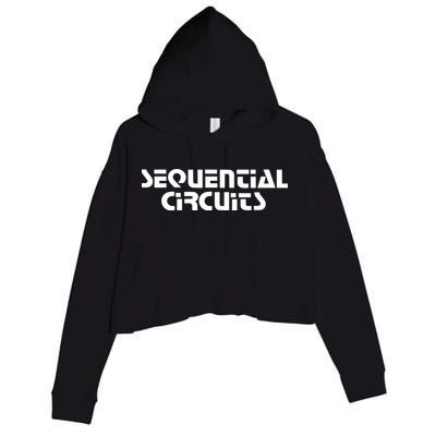 Sequential Circuits Crop Fleece Hoodie
