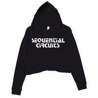 Sequential Circuits Crop Fleece Hoodie