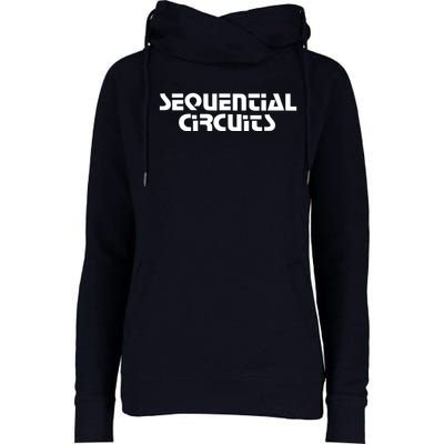 Sequential Circuits Womens Funnel Neck Pullover Hood