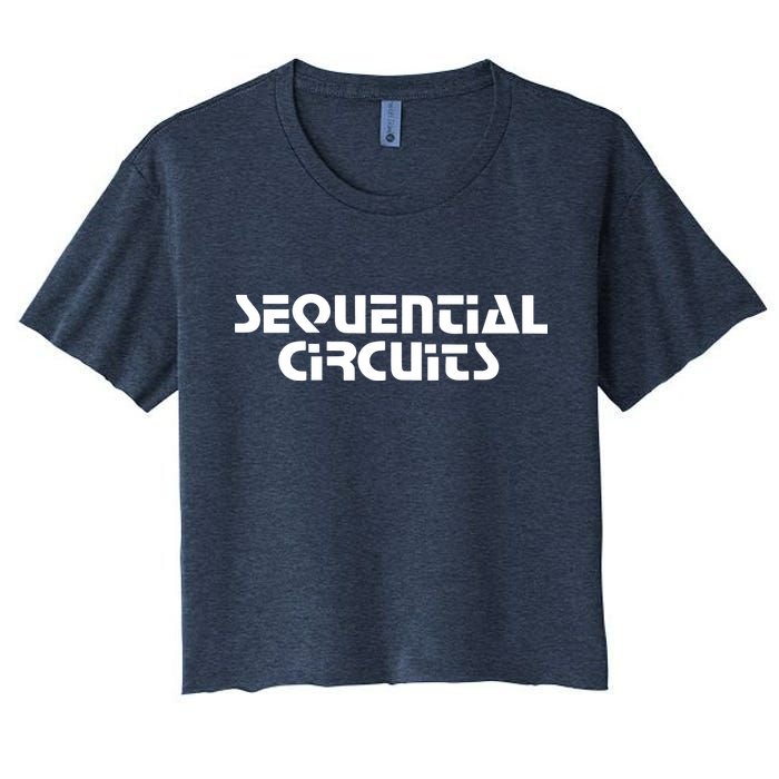 Sequential Circuits Crop Top
