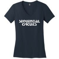 Sequential Circuits Women's V-Neck T-Shirt