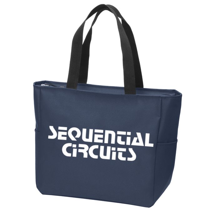 Sequential Circuits Zip Tote Bag