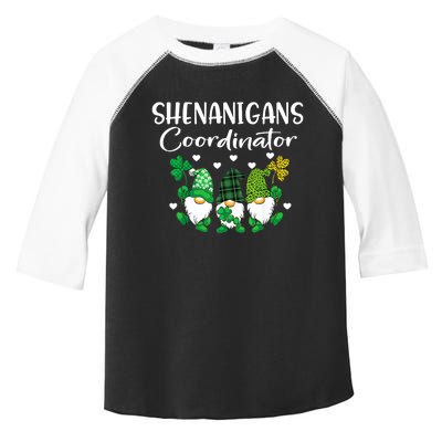 Shenanigans Coordinator St Patricks Day Gnomes Green Proud Gift Toddler Fine Jersey T-Shirt