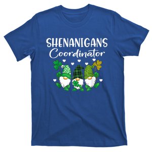 Shenanigans Coordinator St Patricks Day Gnomes Green Proud Funny Gift T-Shirt