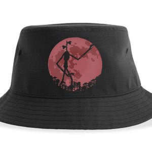 Supernatural Cryptid Siren Head Sustainable Bucket Hat