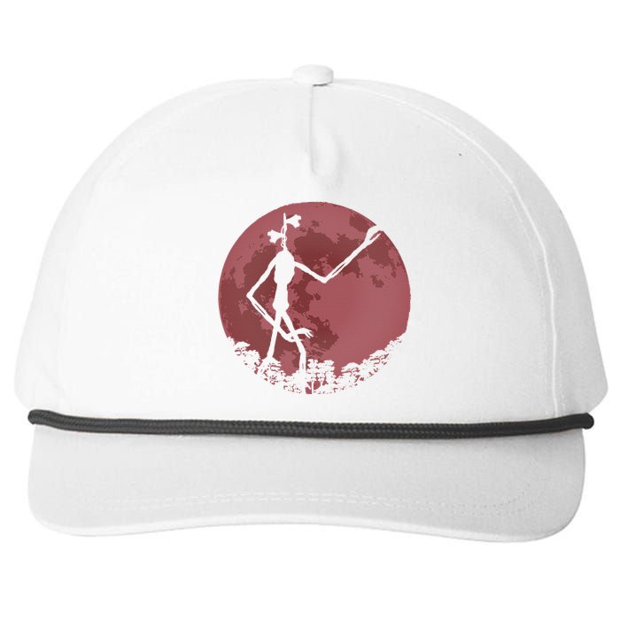 Supernatural Cryptid Siren Head Snapback Five-Panel Rope Hat