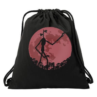 Supernatural Cryptid Siren Head Drawstring Bag