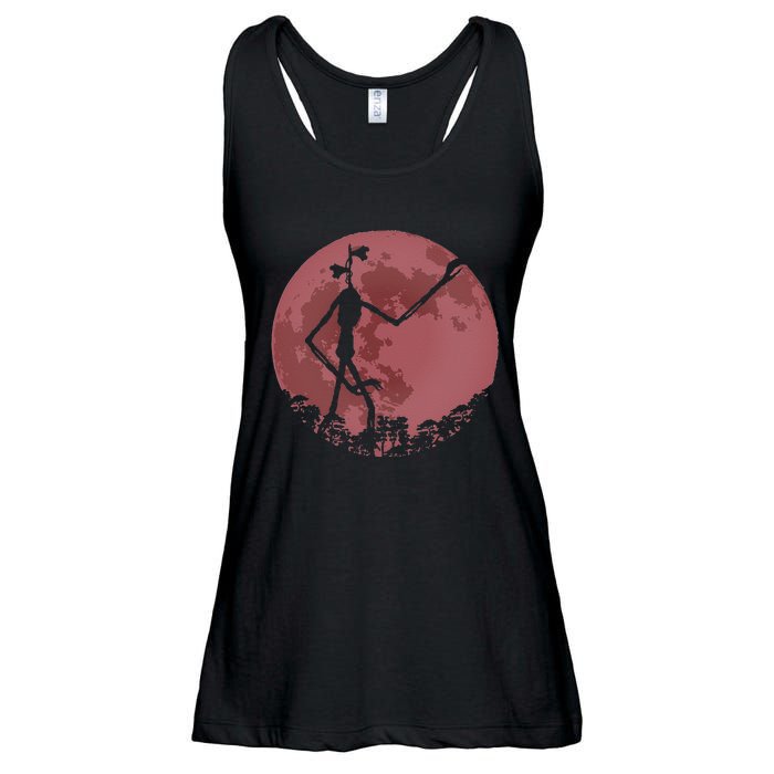 Supernatural Cryptid Siren Head Ladies Essential Flowy Tank