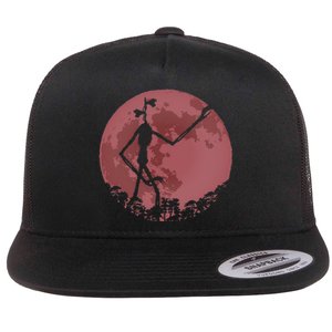 Supernatural Cryptid Siren Head Flat Bill Trucker Hat