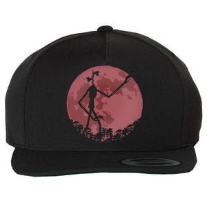 Supernatural Cryptid Siren Head Wool Snapback Cap