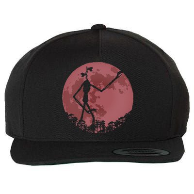 Supernatural Cryptid Siren Head Wool Snapback Cap