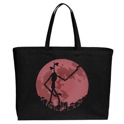 Supernatural Cryptid Siren Head Cotton Canvas Jumbo Tote