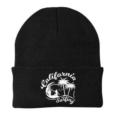 Surfing California Surfing Palm Beach Holiday Gift Beanie