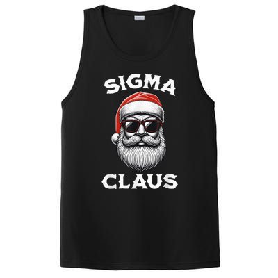 Sigma Claus Santa Funny Christmas Riz Z Male The Rizzler Meme PosiCharge Competitor Tank