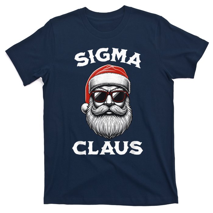 Sigma Claus Santa Funny Christmas Riz Z Male The Rizzler Meme T-Shirt