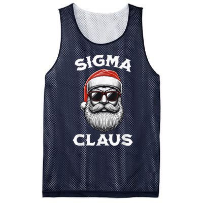 Sigma Claus Santa Funny Christmas Riz Z Male The Rizzler Meme Mesh Reversible Basketball Jersey Tank