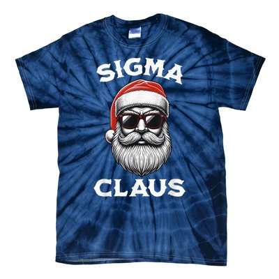 Sigma Claus Santa Funny Christmas Riz Z Male The Rizzler Meme Tie-Dye T-Shirt