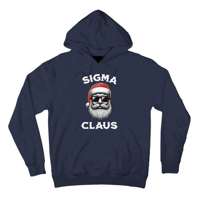 Sigma Claus Santa Funny Christmas Riz Z Male The Rizzler Meme Tall Hoodie