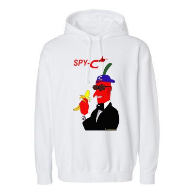 Spy C Garment-Dyed Fleece Hoodie