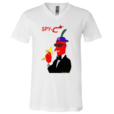 Spy C V-Neck T-Shirt