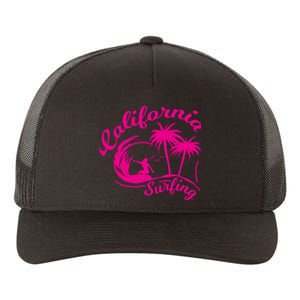 Surfing California Surfing Palm Beach Holiday Gift Yupoong Adult 5-Panel Trucker Hat