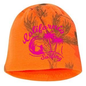 Surfing California Surfing Palm Beach Holiday Gift Kati - Camo Knit Beanie