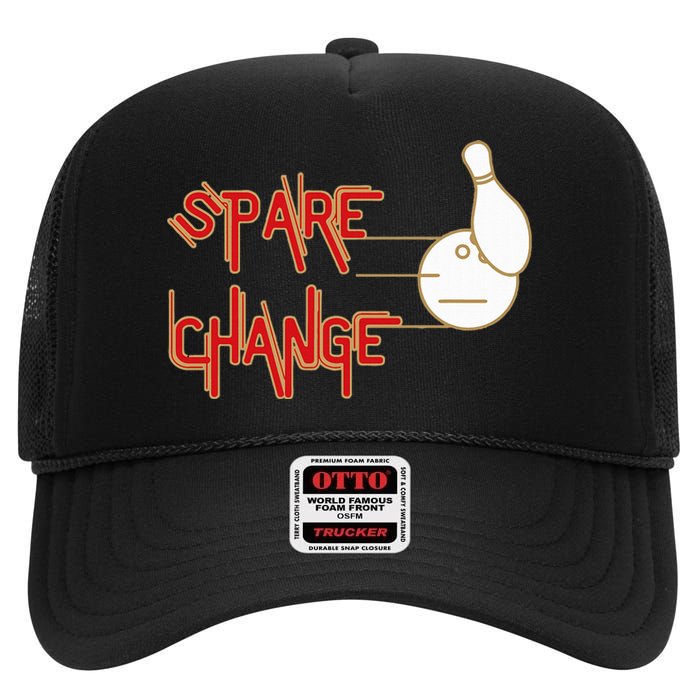 Spare Change High Crown Mesh Back Trucker Hat