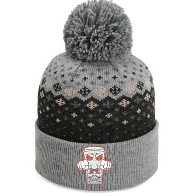 Soda Cup The Baniff Cuffed Pom Beanie