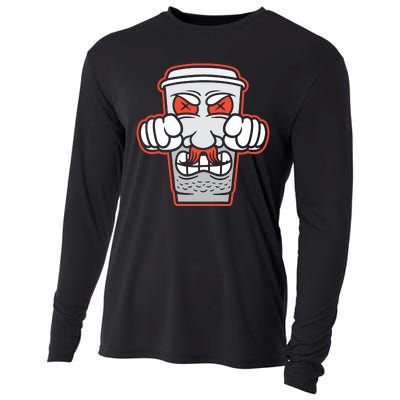 Soda Cup Cooling Performance Long Sleeve Crew