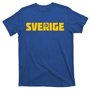 Sverige Cool Swedish Flag Sweden Great Gift T-Shirt