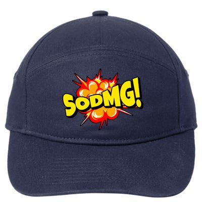 Sodmg Comic 7-Panel Snapback Hat