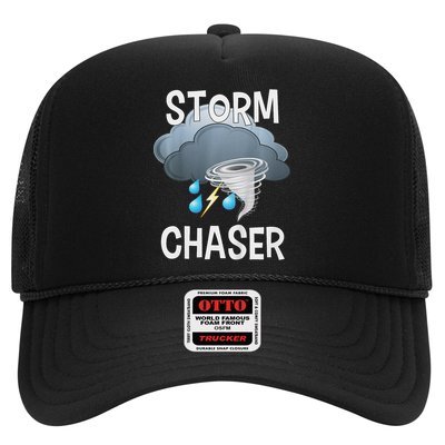 Storm Chaser Storm Hunter Tornado Gift Trucker Hat