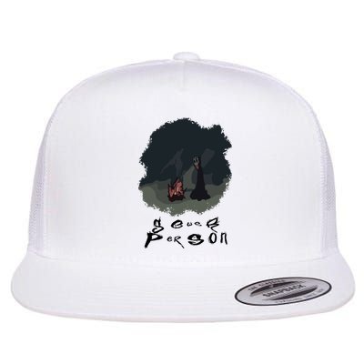 Sewerperson Campfire Flat Bill Trucker Hat