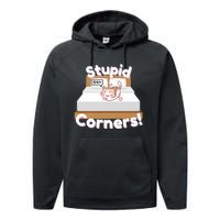 Stupid Corners! Performance Fleece Hoodie