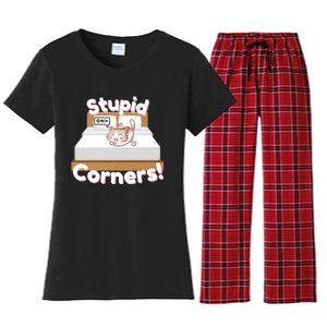 Stupid Corners! Women's Flannel Pajama Set