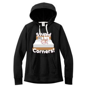 Stupid Corners! Women's Fleece Hoodie