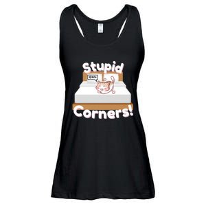 Stupid Corners! Ladies Essential Flowy Tank