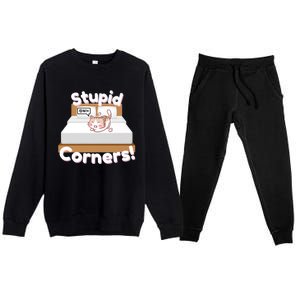 Stupid Corners! Premium Crewneck Sweatsuit Set